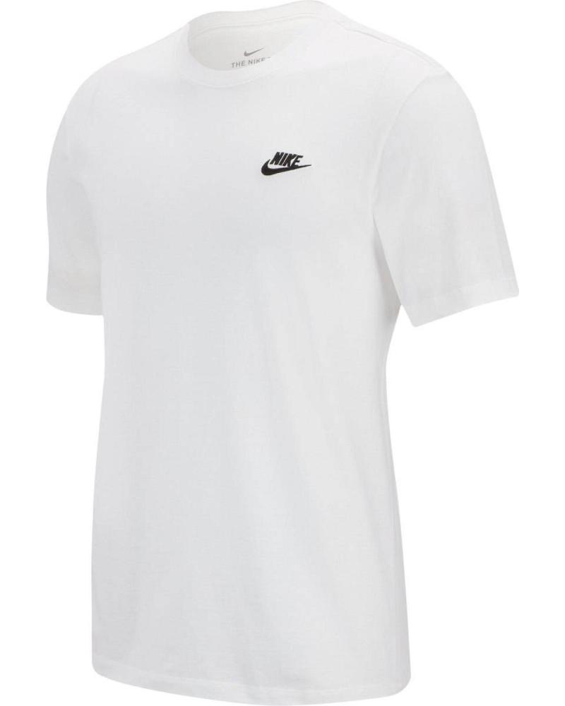 CAMISETA NIKE SPORTSWEAR CLUB BLANCA AR4997 BLANCO