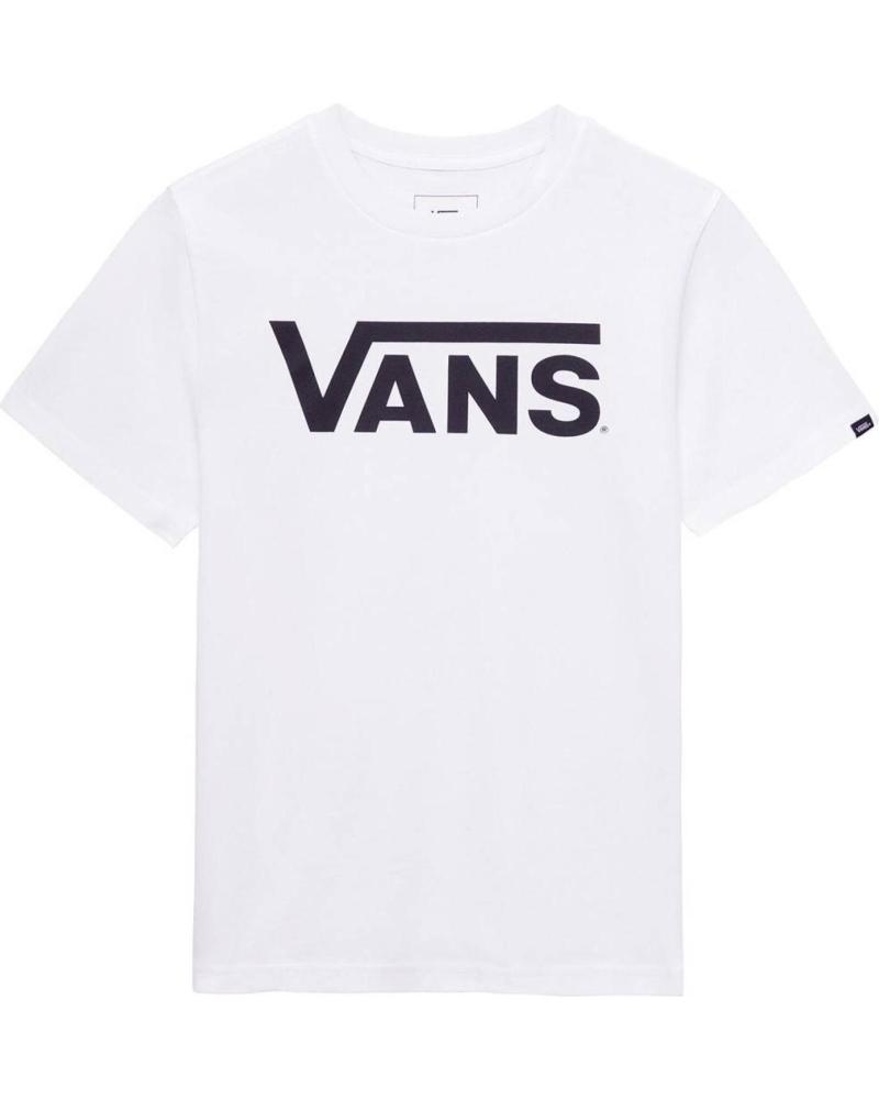 CAMISETA VANS OFF THE WALL CLASSIC NIÑOS BLANCA VN000IVFYB21 BLANCO