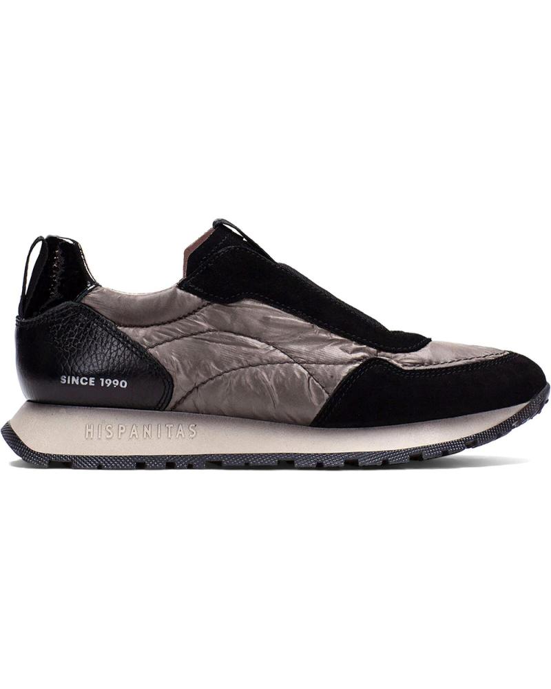 de HISPANITAS HISPANITAS ZAPATILLA HI254222 KANSAS NEGRO BLACKC001