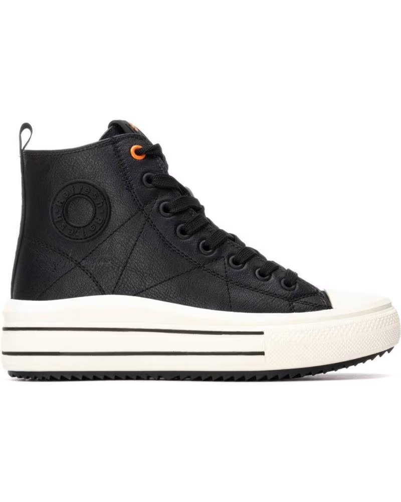 BOTÍN SNEAKER ALTO REFRESH 172939 NEGRO