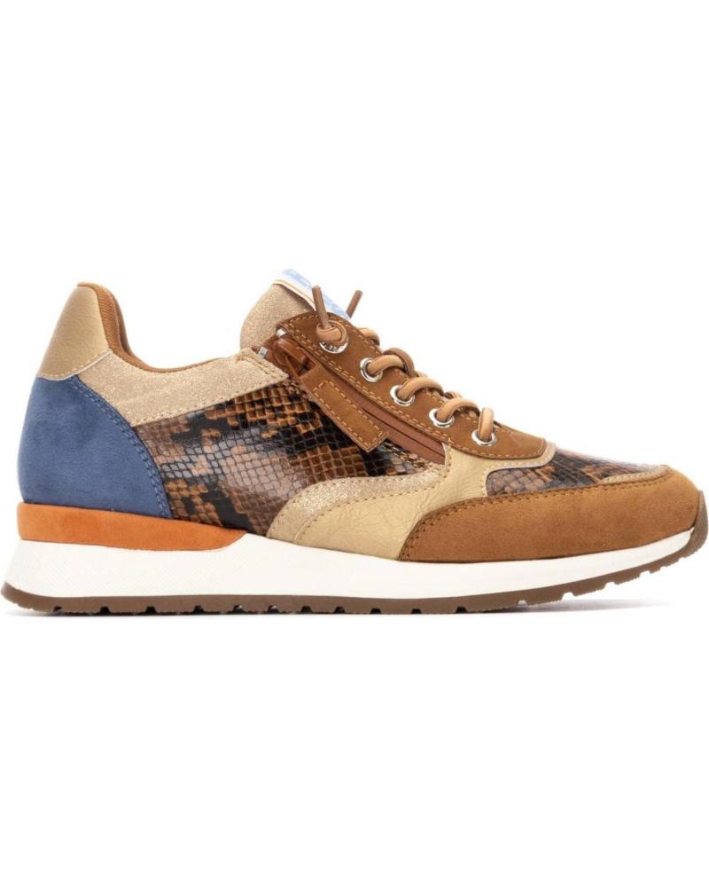 ZAPATILLAS REFRESH 172960 CAMEL CON PANELES COMBINADOS CAMEL