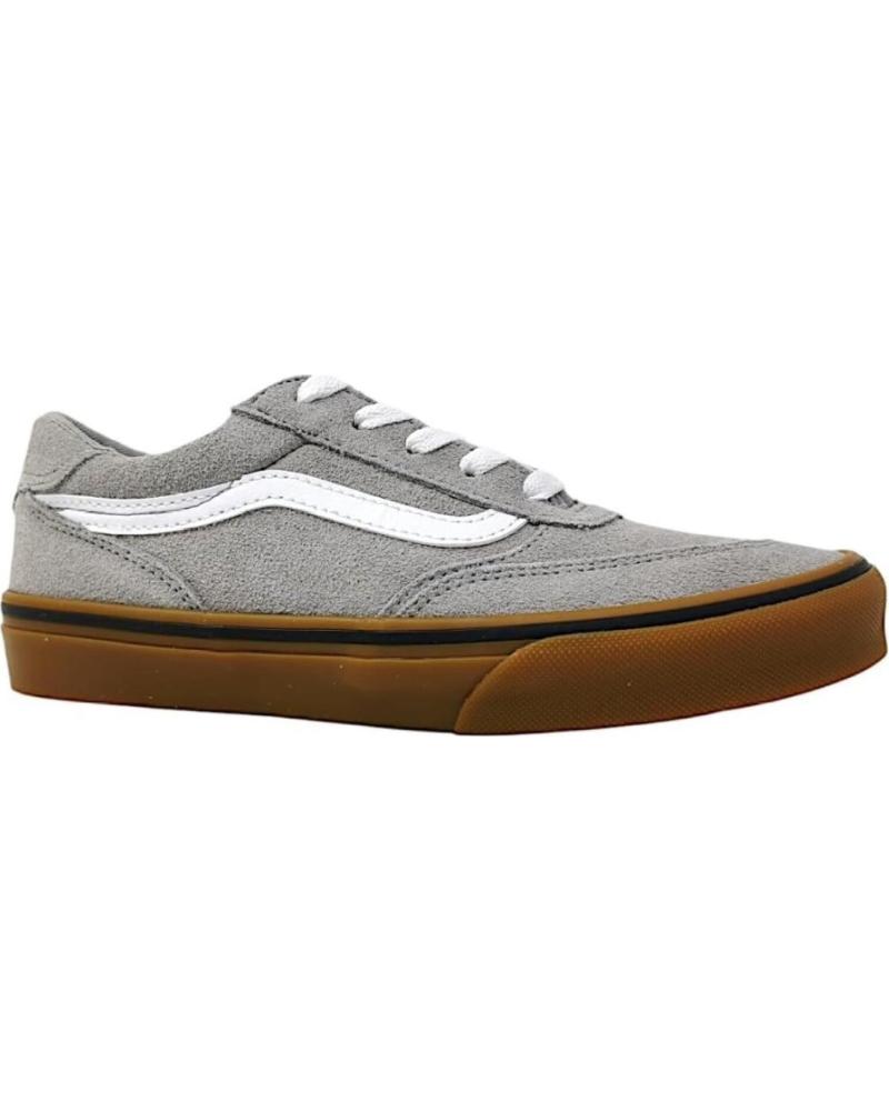 ZAPATILLAS VANS BROOKLYN LS GRISES SUELA GOMA VARIOS COLORES