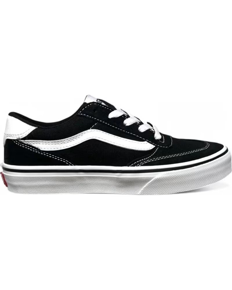 Vans Off The Wall Zapatillas Vans Brooklyn Ls Negras Suela Blanca Varios Colores