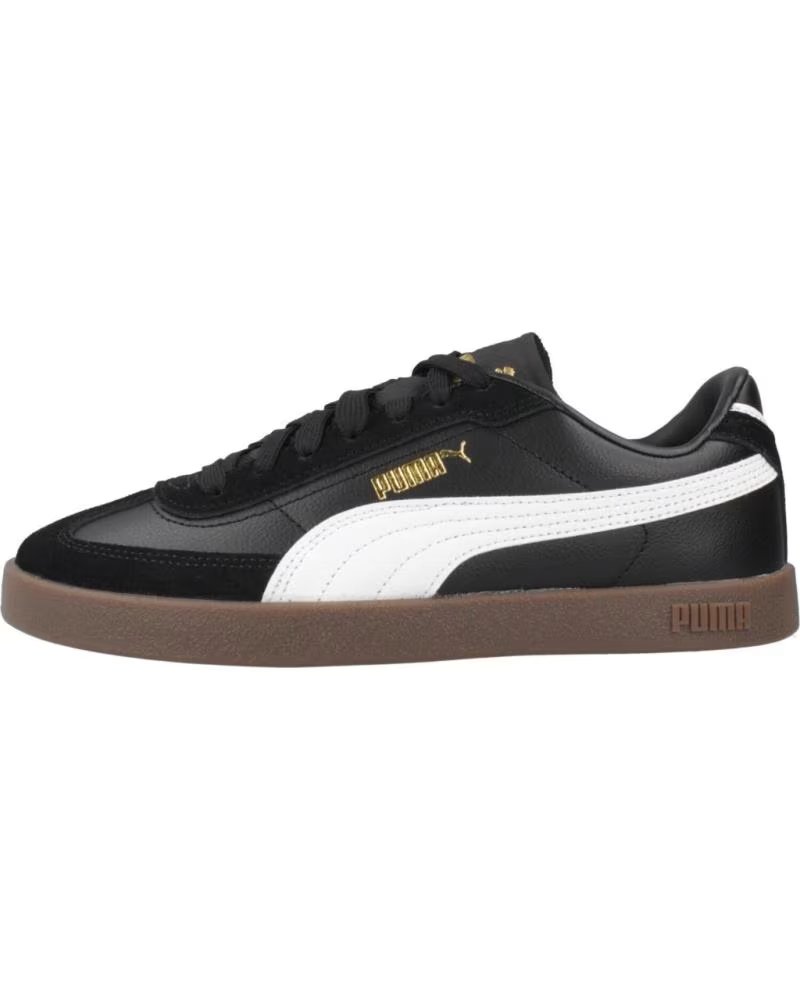 TÊNIS PUMA CLUB II ERA JR REF 1171532 PRETO SOLA CARAMELO NEGRO