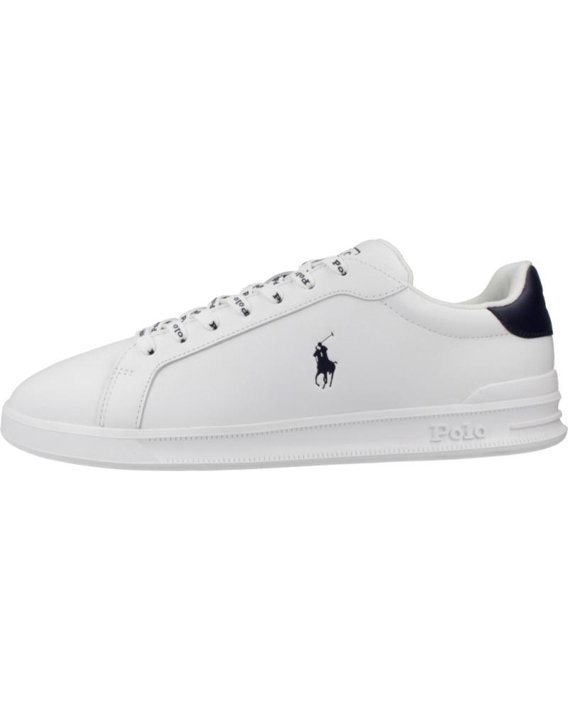 POLO RALPH LAUREN SNEAKER HRT CT II ZAPATILLAS CASUAL BLANCAS PARA HOMBRE (REF: 809829824) BLANCO