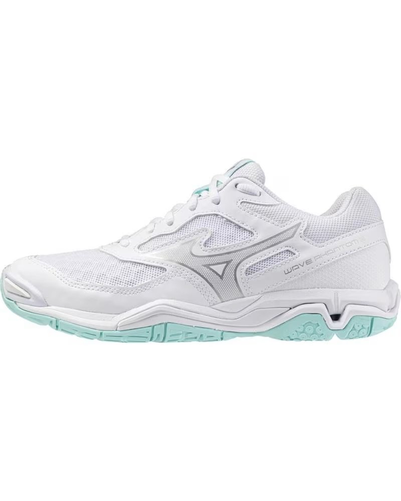 Mizuno Mizuno Wave Phantom 3 Blancas y Verdes para Fitness White