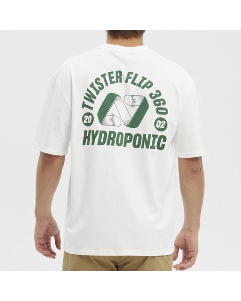 CAMISETA HYDROPONIC TWISTER FLIP SS BLANCO WHITE