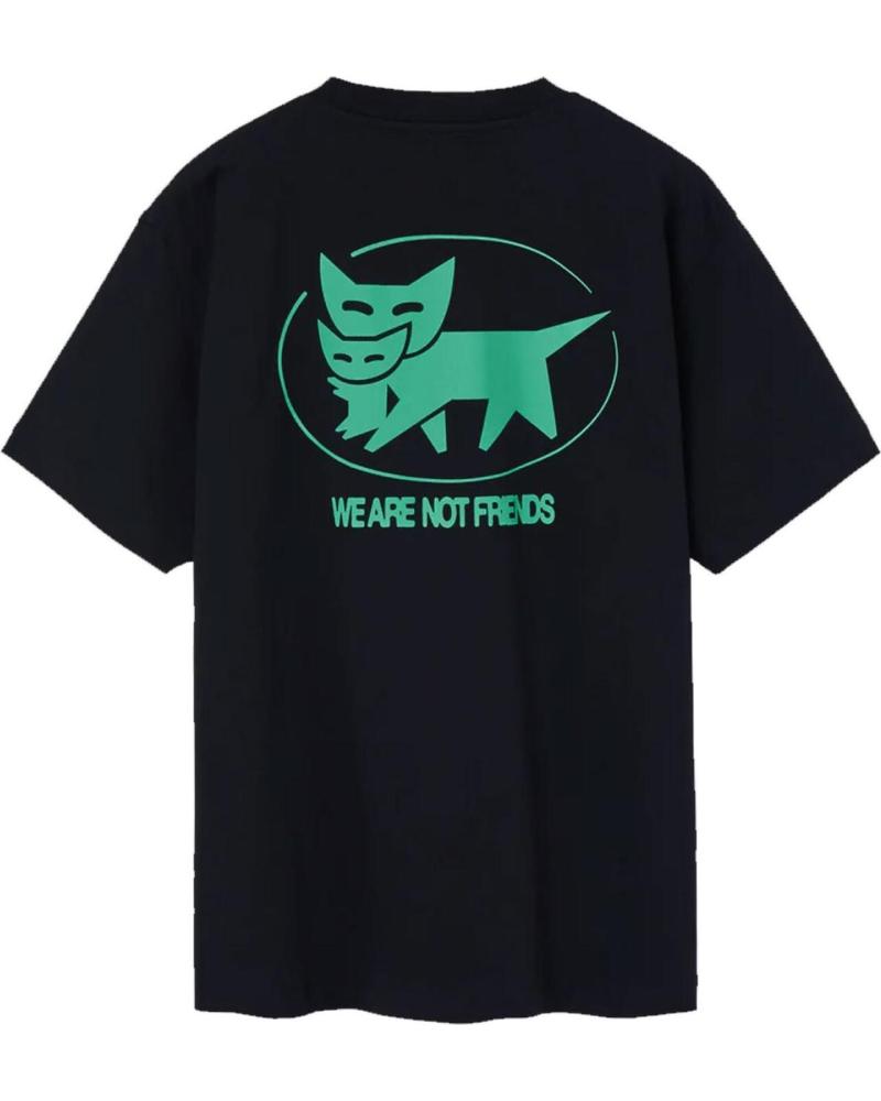 CAMISETA WE ARE NOT FRIENDS HEAVY WEIGHT NEGRA