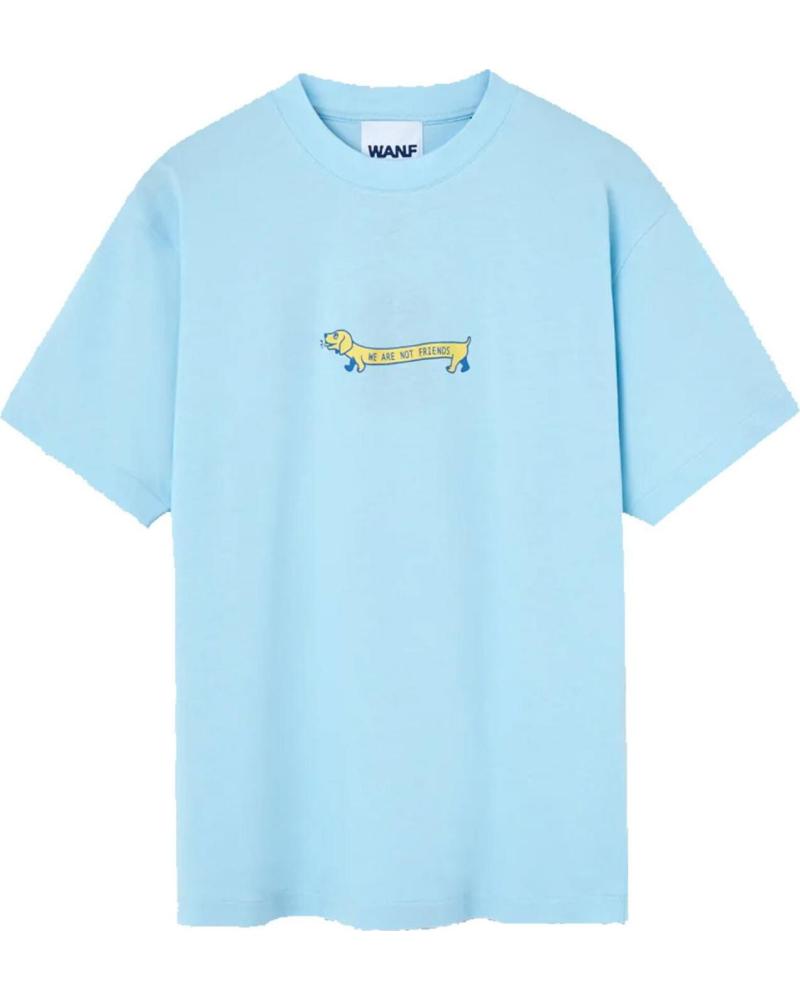 CAMISETA 'DOGGY DOGG' AZUL WE ARE NOT FRIENDS