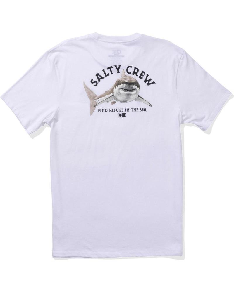 CAMISETA SALTY CREW LURKING SS BLANCA
