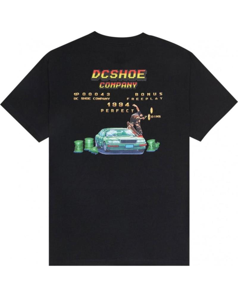 DC SHOES CAMISETA TWO BIT HSS NEGRA
