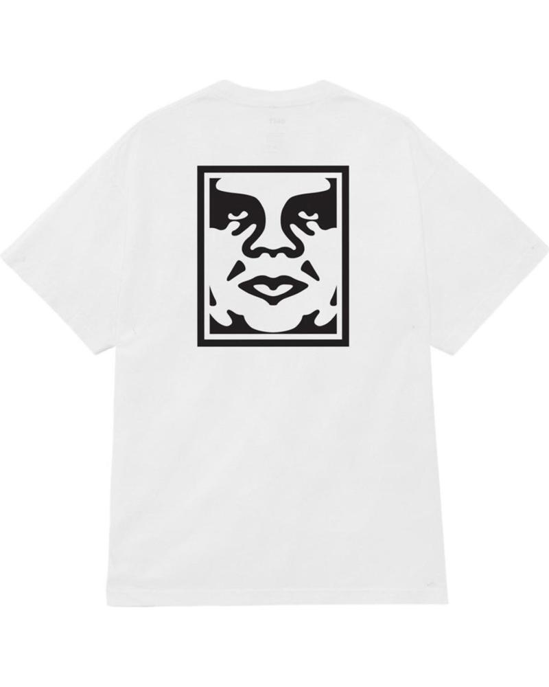 CAMISETA OBEY HEAVYWEIGHT PIGMENT BOLD ICON FACE VINTAGE