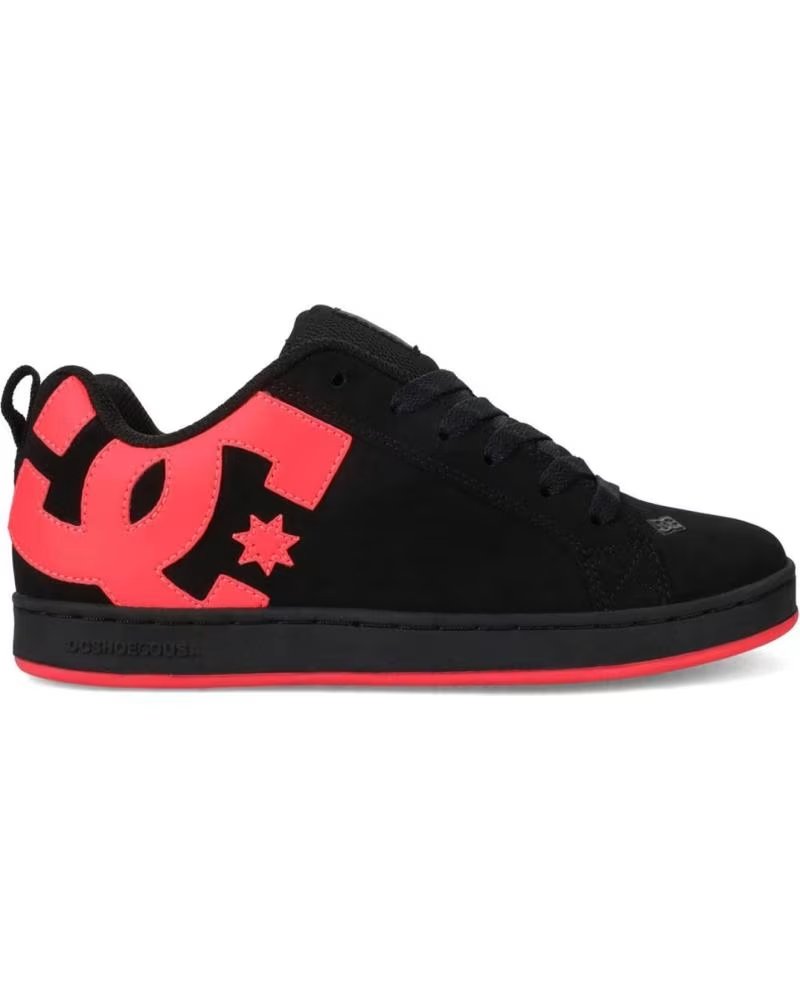 Zapatillas Dc Shoes Court Graffik para Mujer 300678-BLK-HTPNK – imagen 1