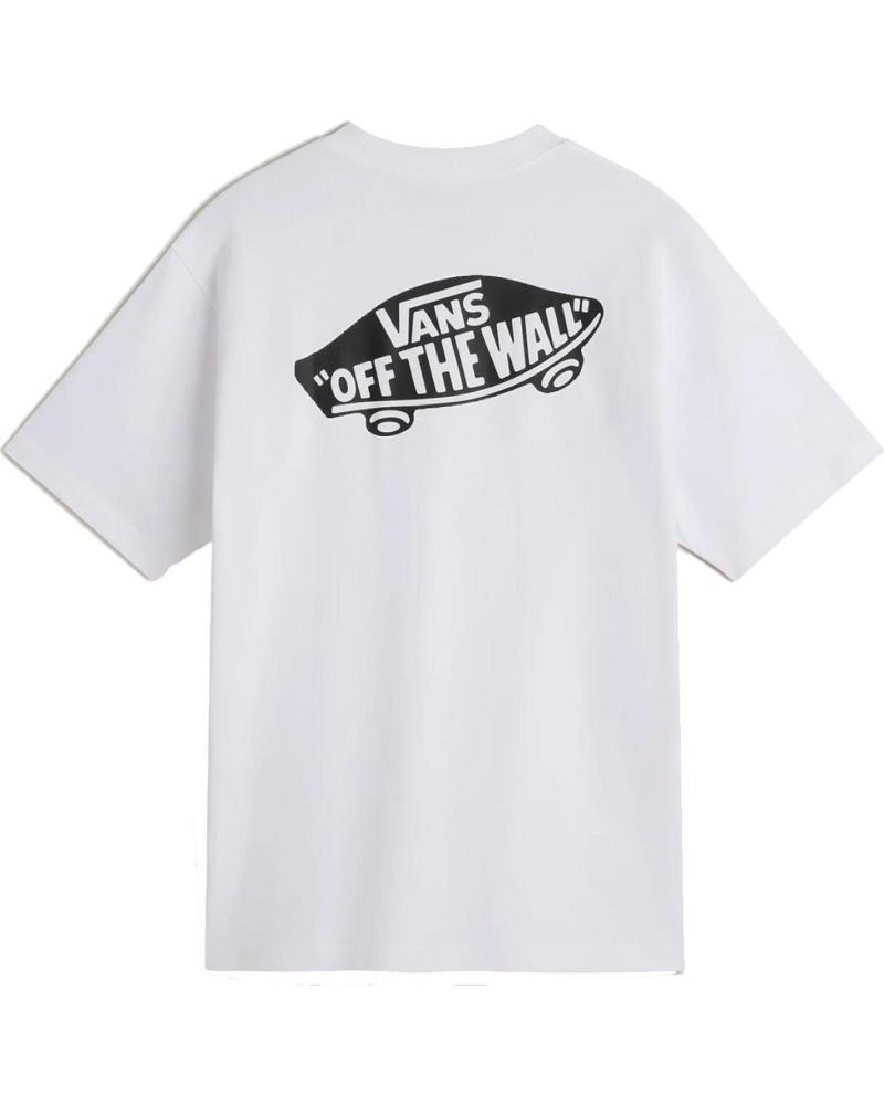 CAMISETA LOOSE FIT VANS STYLE 76 II SS TEE WHITE-BLACK