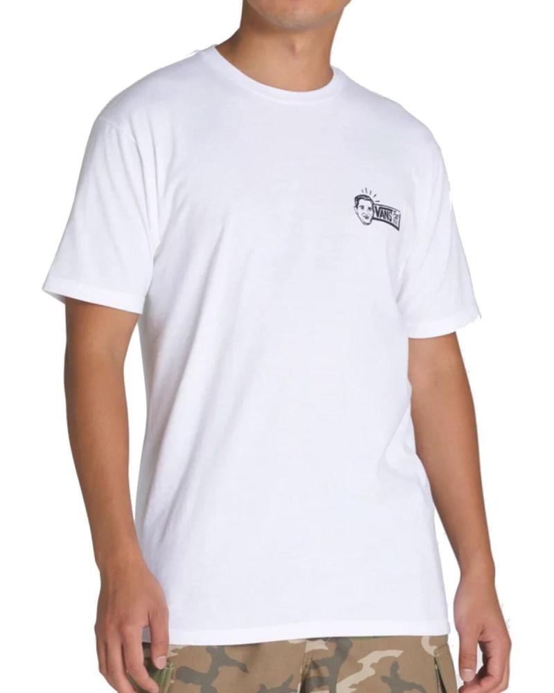 CAMISETA VANS DEATH GRIP SS BLANCA