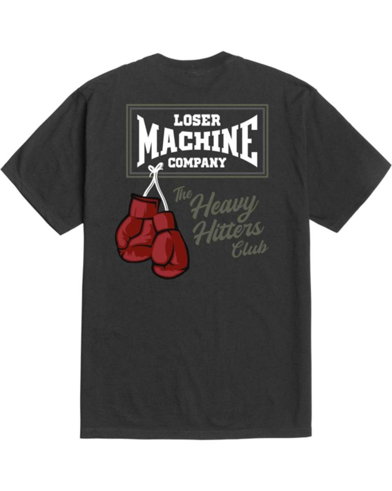 CAMISETA LOSER MACHINE IN THE RING ST TEE NEGRA
