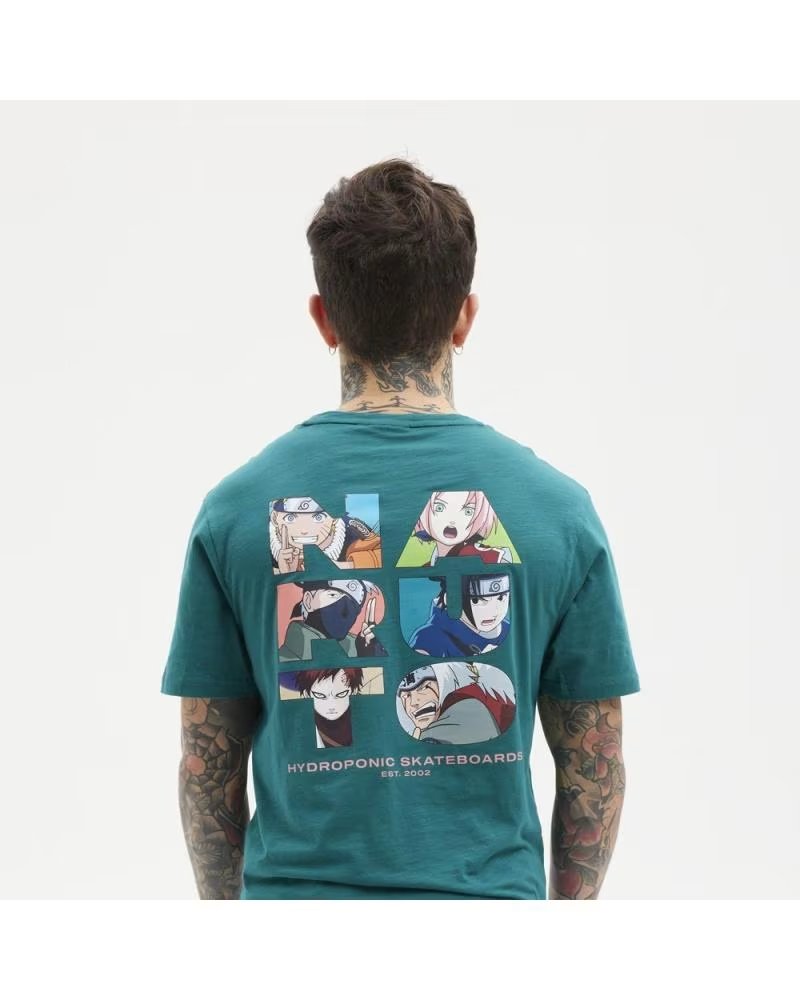 Camiseta Hydroponic Naruto Type Ss Turquesa