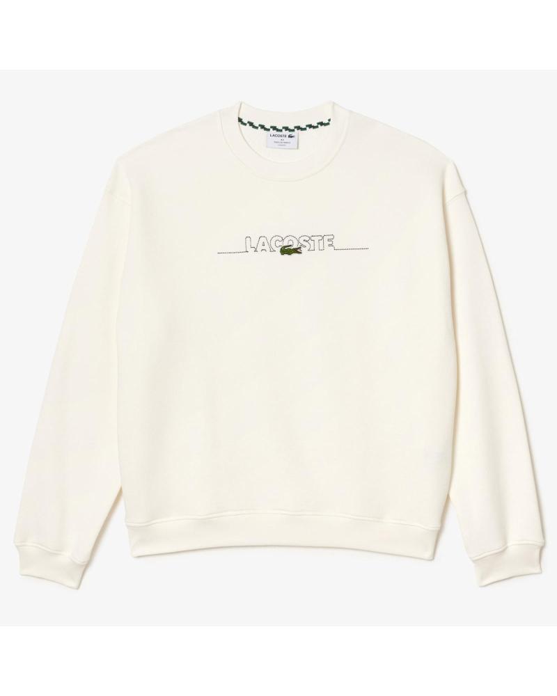 SUDADERA LACOSTE 70V FLOUR WHITE