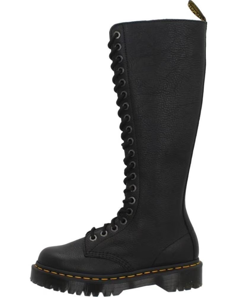 Dr Martens Botas Altas Dr Martens 1B60 Bex Negro - 20 Ojales y Plataforma Black