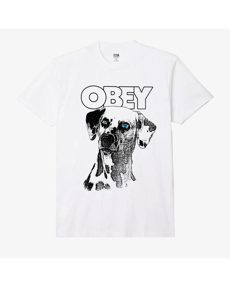 CAMISETA OBEY DALMATION BLANCA