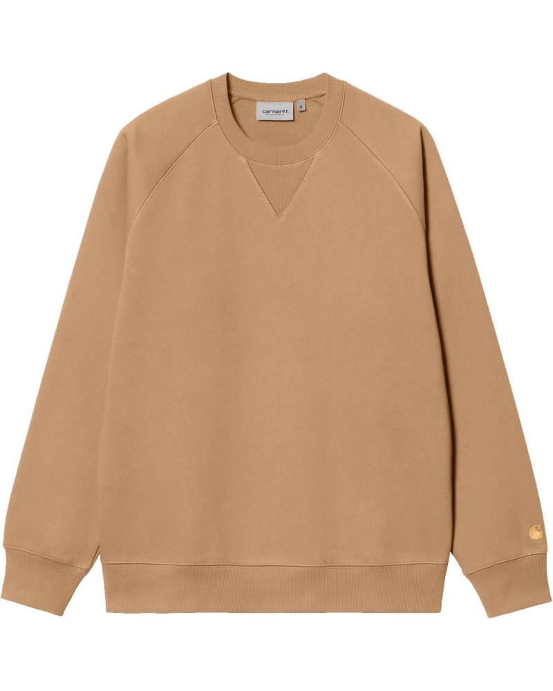 SUDADERA CARHARTT CHASE SWEAT PEANUT-GOLD