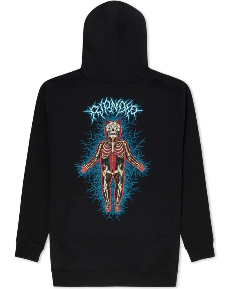 SUDADERA CON CAPUCHA RIPNDIP NERVOUS SYSTEM NEGRA
