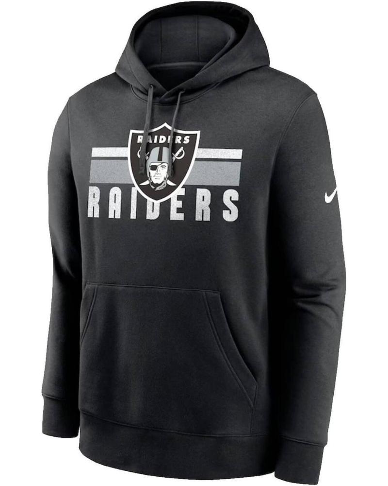 SUDADERA NIKE CLUB HOODIE NFL LAS VEGAS RAIDERS NEGRA