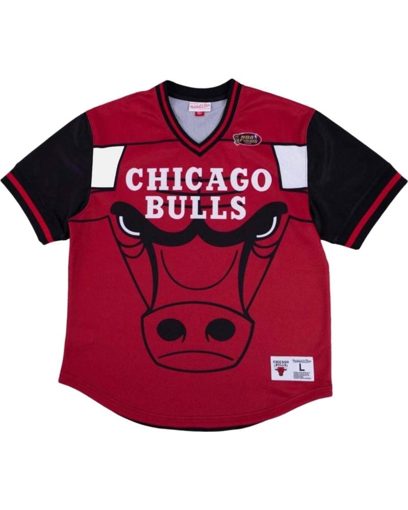 CAMISETA MITCHELL & NESS CHICAGO BULLS JUMBOTRON 30 MESH V-NECK 1176791