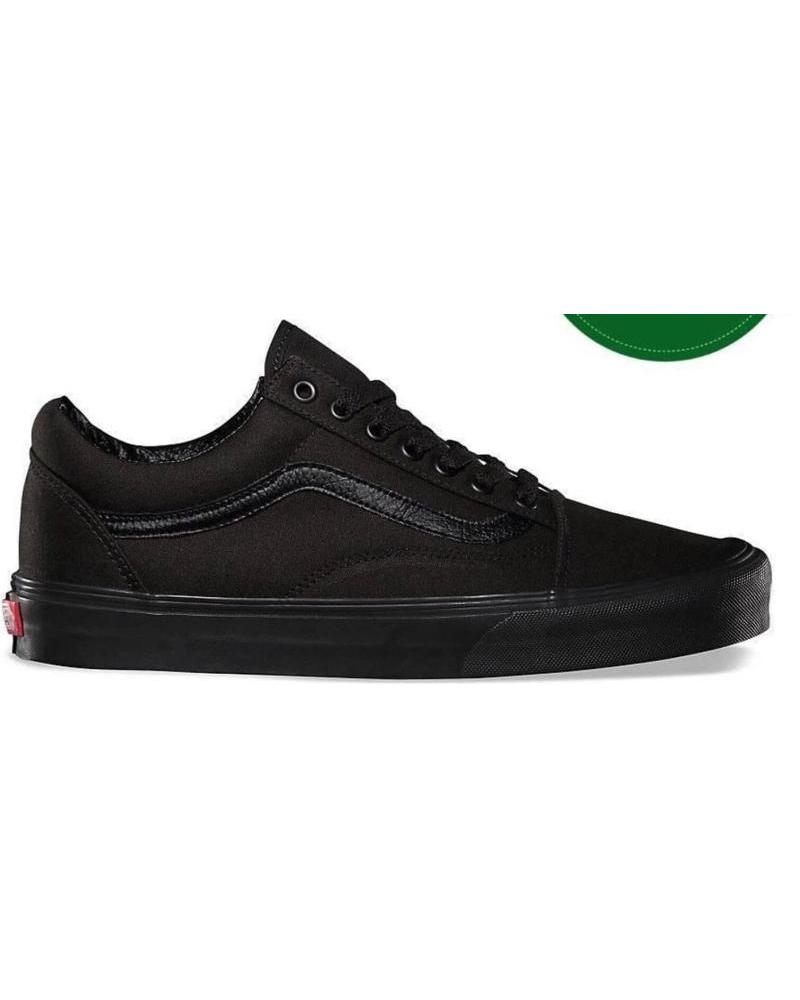 VANS OFF THE WALL VANS OFF THE WALL ZAPATILLAS OLD SKOOL VEGAN ALL BLACK