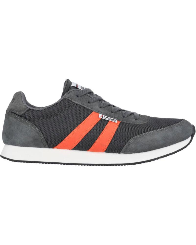 ZAPATILLAS KAWASAKI RACER CLASSIC K222256 1028 TURBULENCE GRIS 1028 TURBULENCE