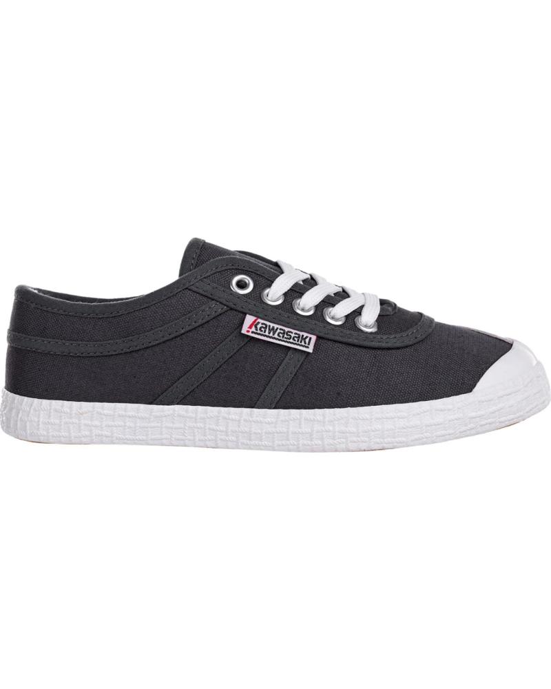 ZAPATILLAS KAWASAKI ORIGINAL TEDDY CANVAS K204501 1028 TURBULENCE GREY 1028 TURBULENCE