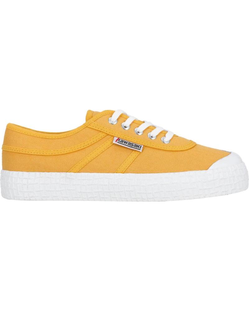 ZAPATILLAS LONA UNISEX KAWASAKI ORIGINAL 3.0 K232427 EN AMARILLO GOLDEN ROD 5005 GOLDEN ROD