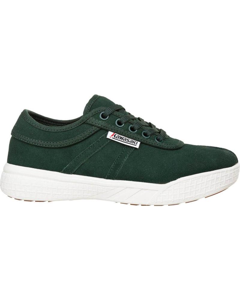 ZAPATILLAS CASUAL KAWASAKI LEAP SUEDE K204414 3053 DEEP FOREST GREEN 3053 DEEP FOREST