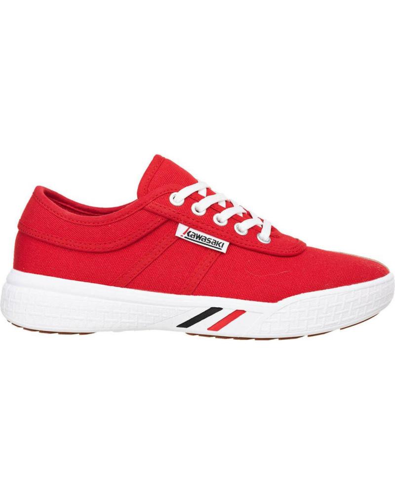 ZAPATILLAS KAWASAKI LEAP CANVAS K204413 4012 FIERY RED UNISEX 4012 FIERY RED