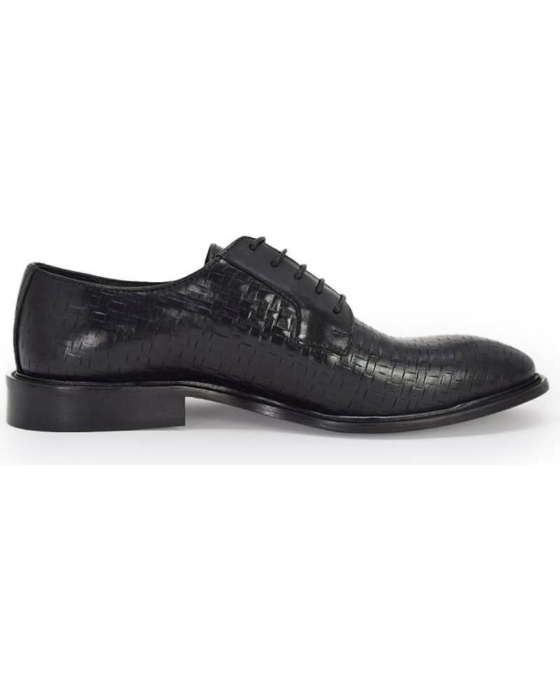 de DUCA DI MORRONE DUCA DI MORRONE FILIBERTO INT - ZAPATOS DE CORDONES CLÁSICOS DE PIEL BLACK