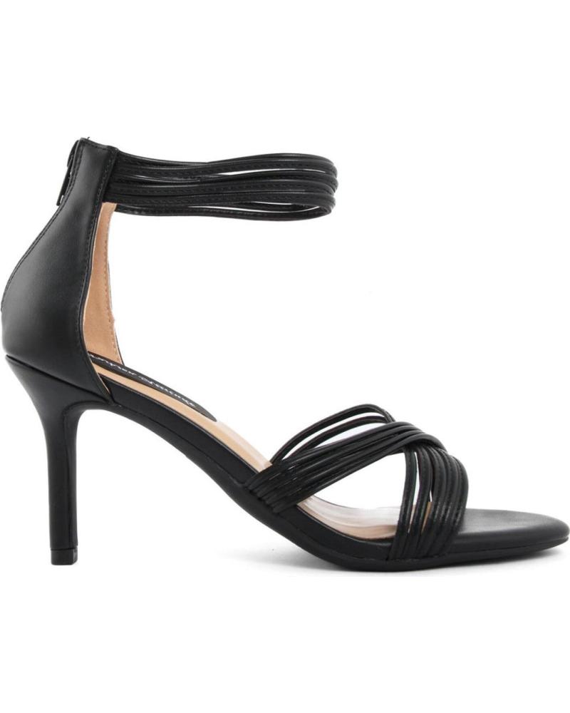 de FASHION ATTITUDE FASHION ATTITUDE FAMMBA133 NEGRO - SANDALIAS DE TACÓN CON TIRAS BLACK