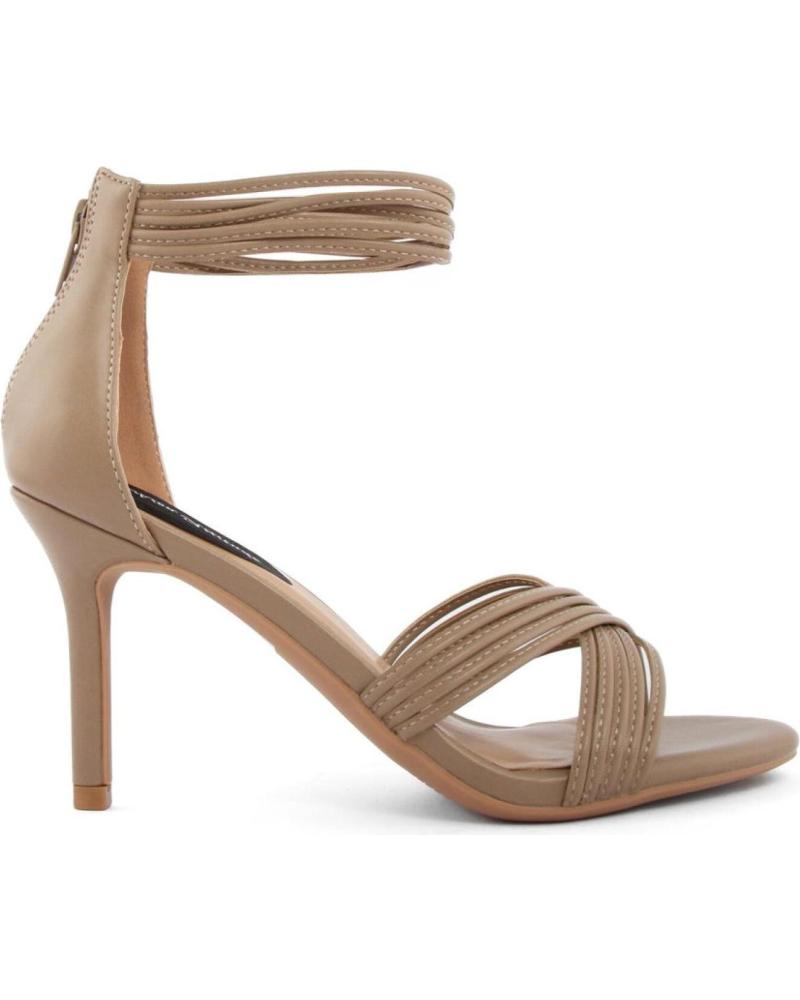 de FASHION ATTITUDE SANDALIAS DE TACÓN FASHION ATTITUDE FAMMBA133 MARRÓN PARA MUJER BROWN