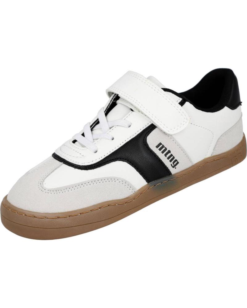 ZAPATILLAS CASUAL MTNG BLANCAS PARA NIÑO BLANCO