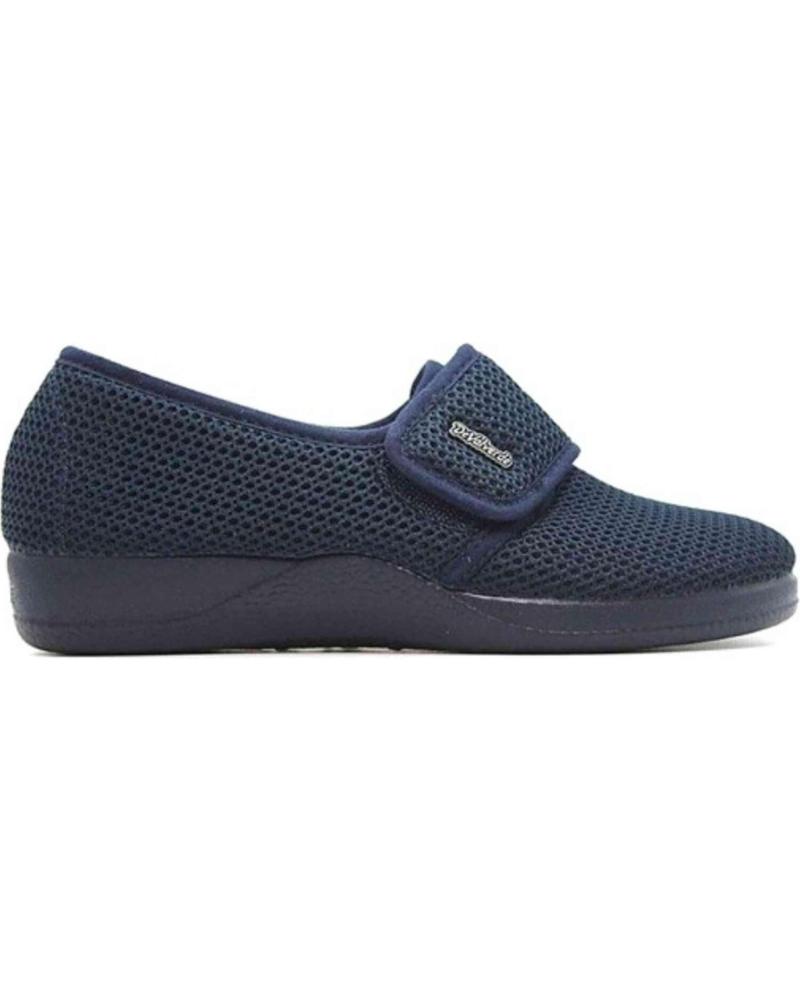 ZAPATILLAS DE ESTAR POR CASA OLMITOS PARA MUJER | CONFORT AZUL MARINO MULTICOLOR