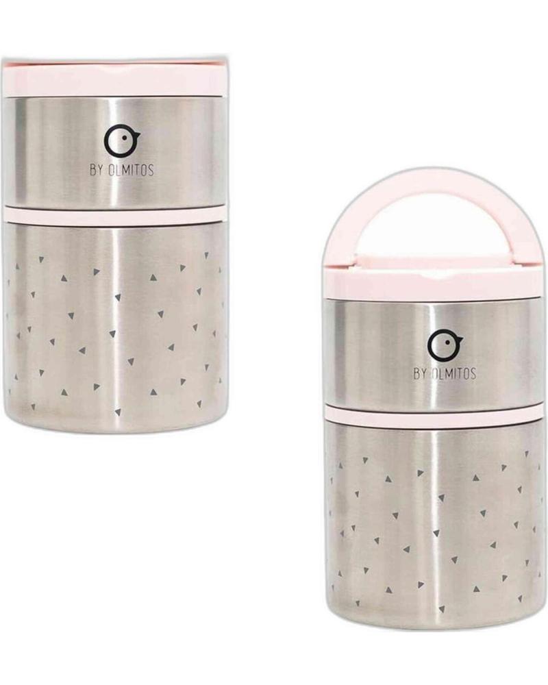 TERMO FIAMBRERA TÉRMICA OLMITOS PARA BEBÉ ROSA ROSA