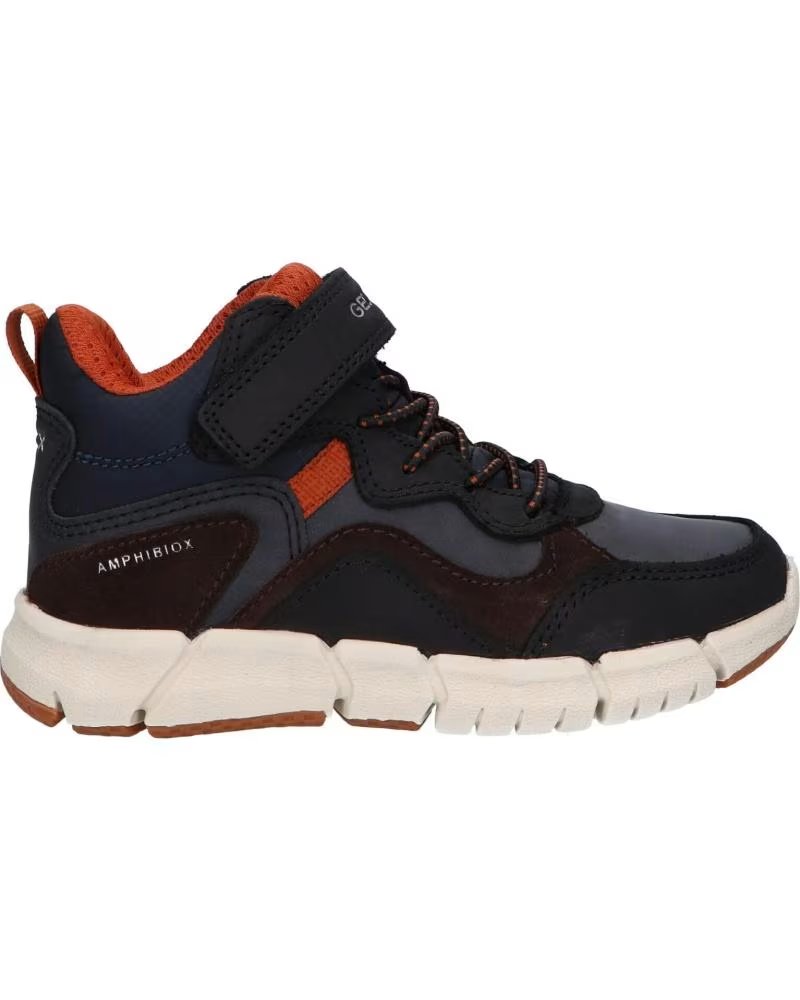 Geox J269XA 032ME J Flexyper C0944 Brown-dk Orange