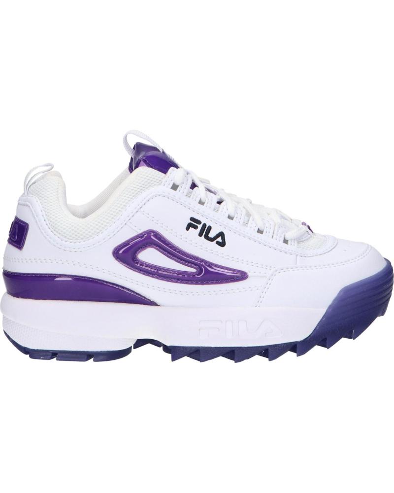 Zapatillas deporte de Mujer FILA FFK0078 13155 DISRUPTOR WHITE VIOLET