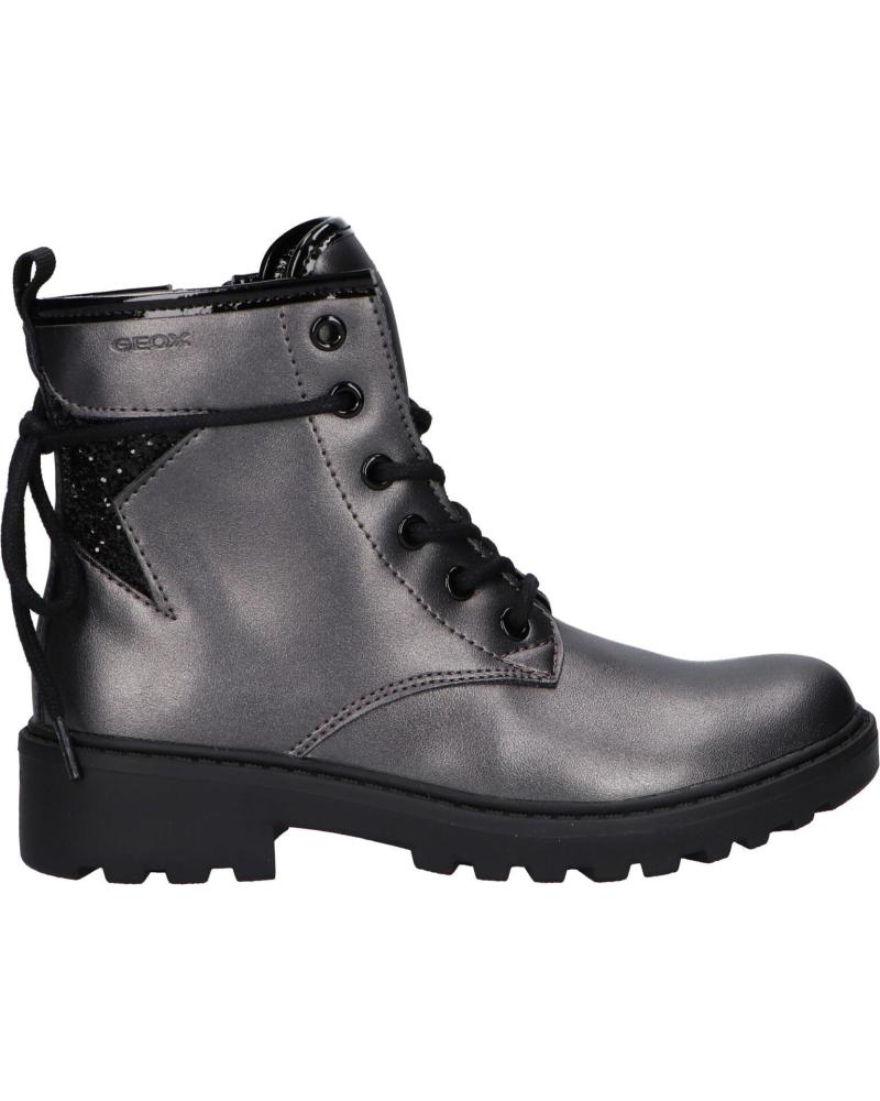 Botas de Niña GEOX J9420G 0NFEW J CASEY C0062 DK GREY-BLACK