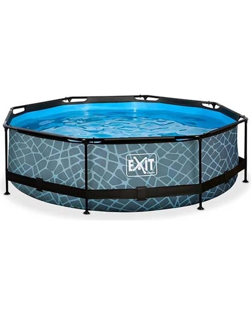 Simba Piscina Exit Toys con Estructura Tubular 826536 Azul