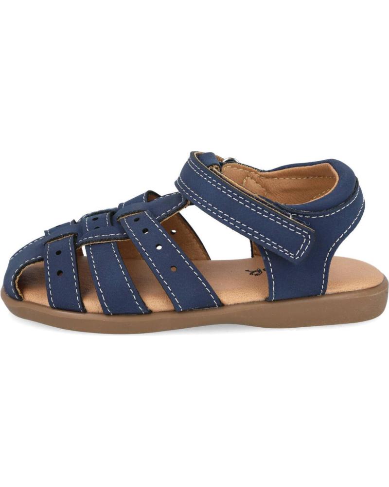 SANDALIAS L&R SHOES CON CIERRE DE VELCRO PARA NIÑO - AZUL AZUL
