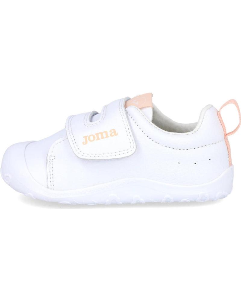 JOMA TEDDY-BABY-2529 ZAPATILLAS BAREFOOT BLANCAS Y ROSAS BLANCO ROSA
