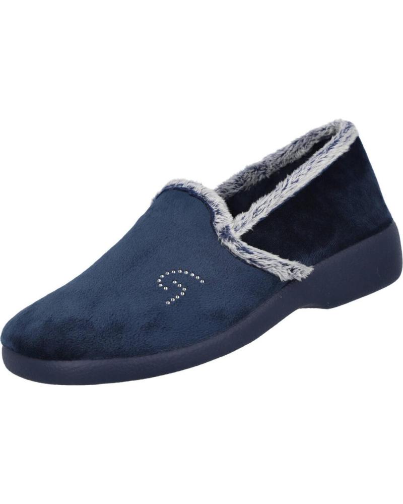 ZAPATILLAS DE CASA GARZON AZULES AZUL