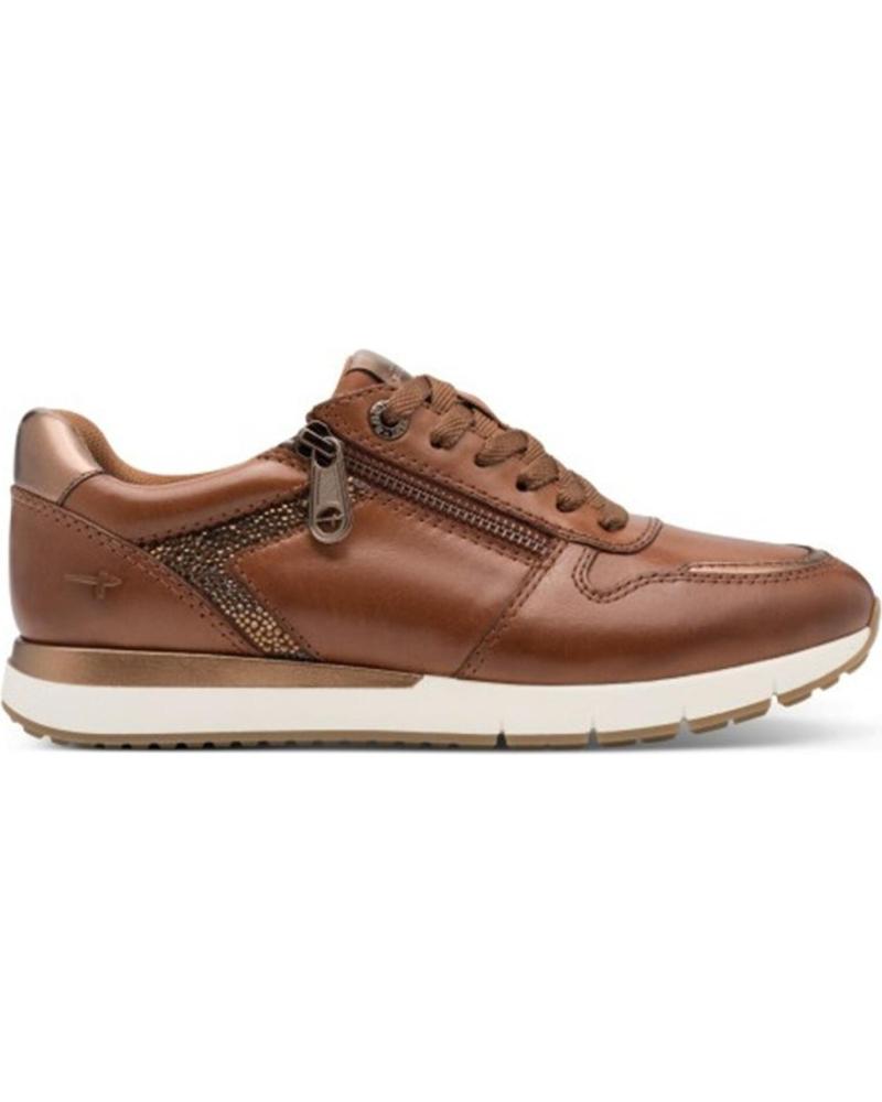 ZAPATILLAS DE PIEL TAMARIS 83706 COLOR CAMEL CAMEL