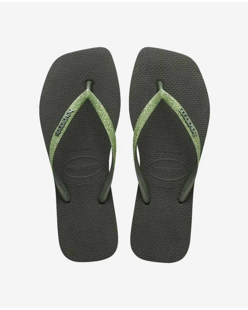 Havaianas Chanclas S Square Glt Fc Verde Olive Verde