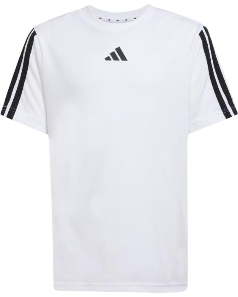 CAMISETA ADIDAS 3 RAYAS JJ1033 J TR-ES BLANCA BLANCO